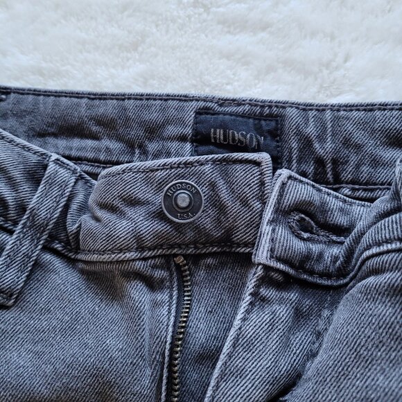 Hudson Heidi High Rise Straight Jeans in Foggy Night Sz 29 - Picture 5 of 11
